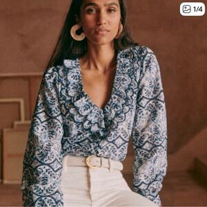 Sezane Oceana Blouse